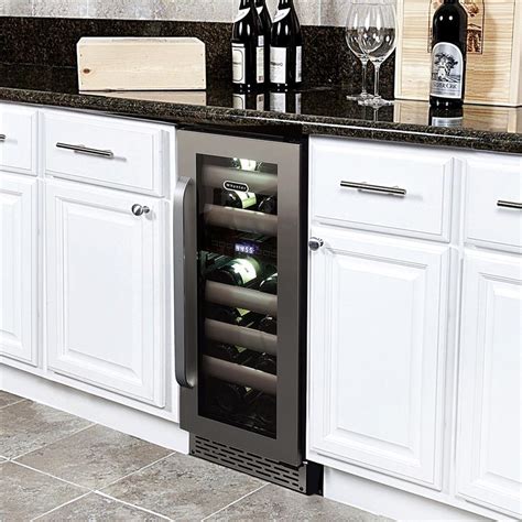 electric box wine cooler|12 inch undercounter wine cooler.